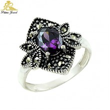 Gümüş Markazit Yüzük